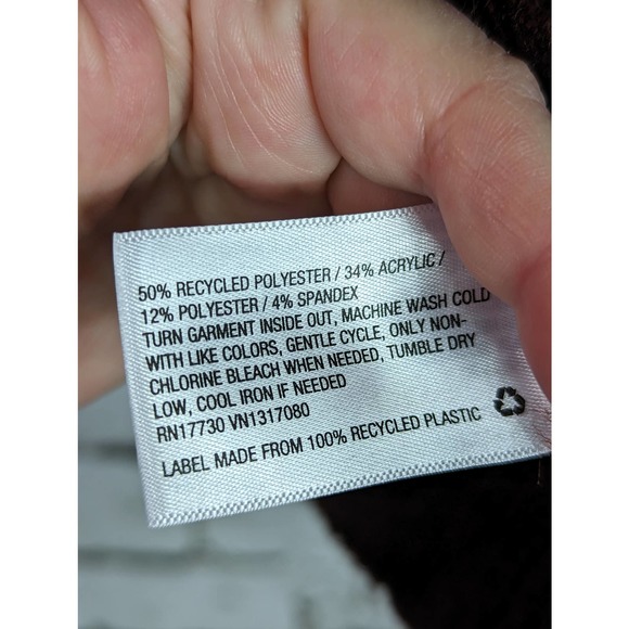 AVA & VIV Squishy Knit Stretchy Artsy Boho Animal Pattern Soft Sweater Size 1X - Picture 5 of 5